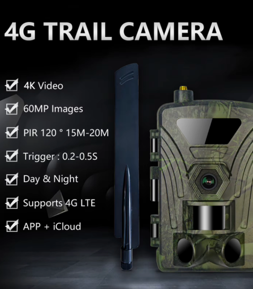 Caméra 4G Solaire 4K - Autonomie Illimitée
