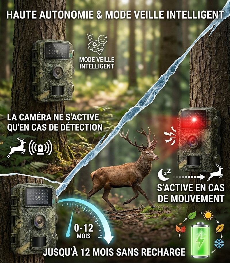 Autonomie batterie de 12 mois