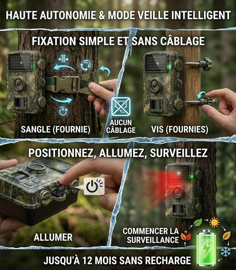 Installation ultra-rapide en 2 min